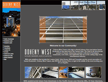 Tablet Screenshot of dohenywesttowers.org